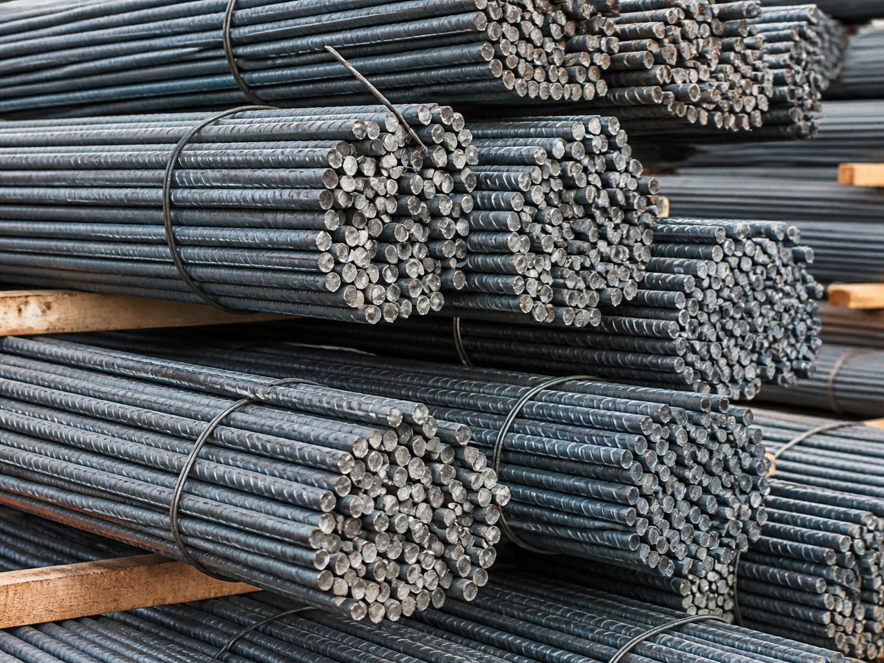 Reinforcement steel bars supplied by BRIXA building materials supplier in Zanzibar